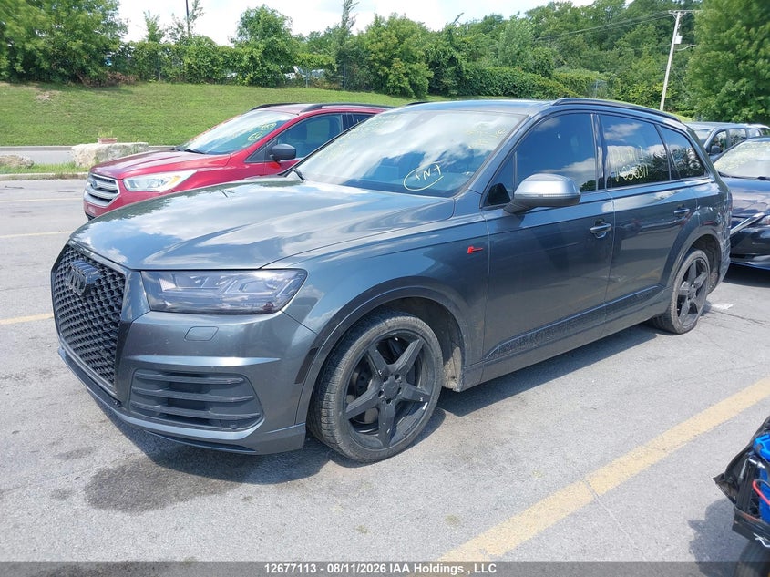 2018 Audi Q7, Left Rear, IAAI, VIN WA1WAAF73JD030311 — photo 2