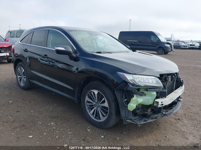 2017 Acura Rdx Elite, Удар спереди, IAAI, VIN 5J8TB4H72HL807177