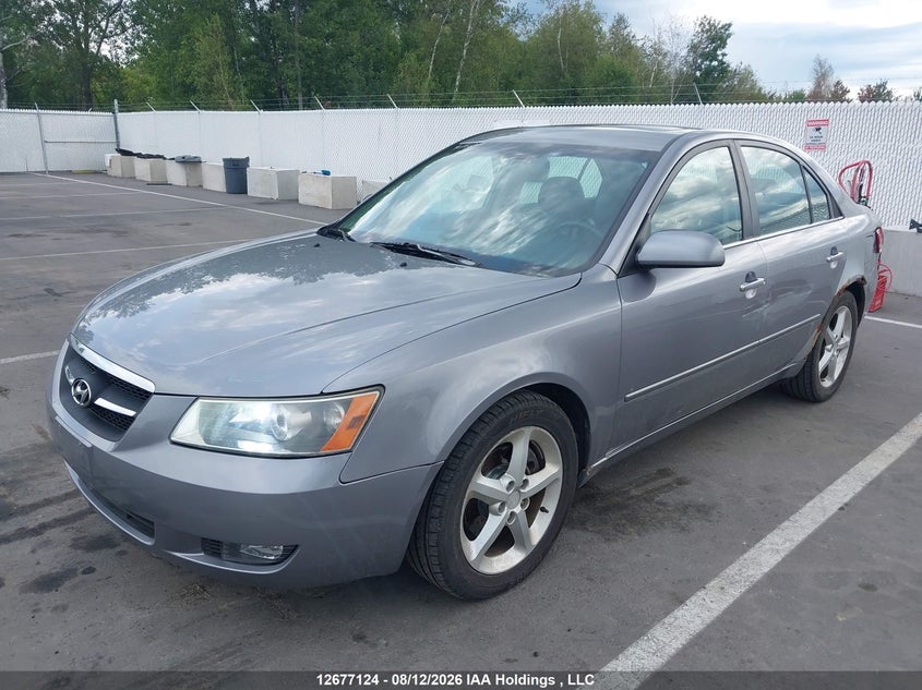 2008 Hyundai Sonata, Left Side, IAAI, VIN 5NPET46F28H322833 — photo 2