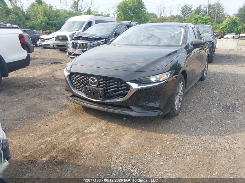 Vin: jm1bpabm8s1776755, lot: 3080954, mazda mazda3 gx 20252