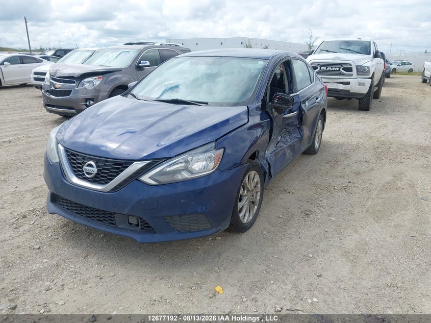 2019 Nissan Sentra, Лівий бік, IAAI, VIN 3N1AB7AP4KY287597 — фото 2