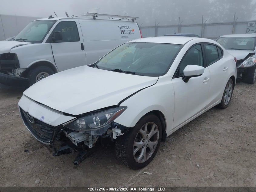 Vin: 3mzbm1u73gm305832, lot: 3080988, mazda mazda3 g/gx 20162
