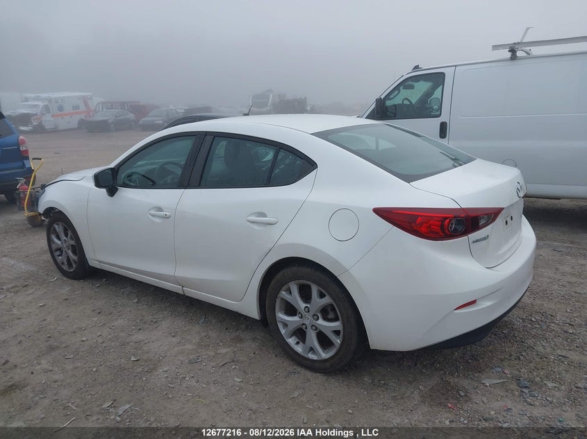 Vin: 3mzbm1u73gm305832, lot: 3080988, mazda mazda3 g/gx 20163