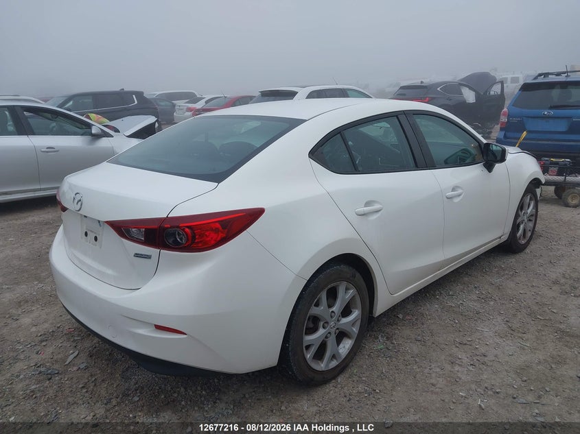 Vin: 3mzbm1u73gm305832, lot: 3080988, mazda mazda3 g/gx 20164