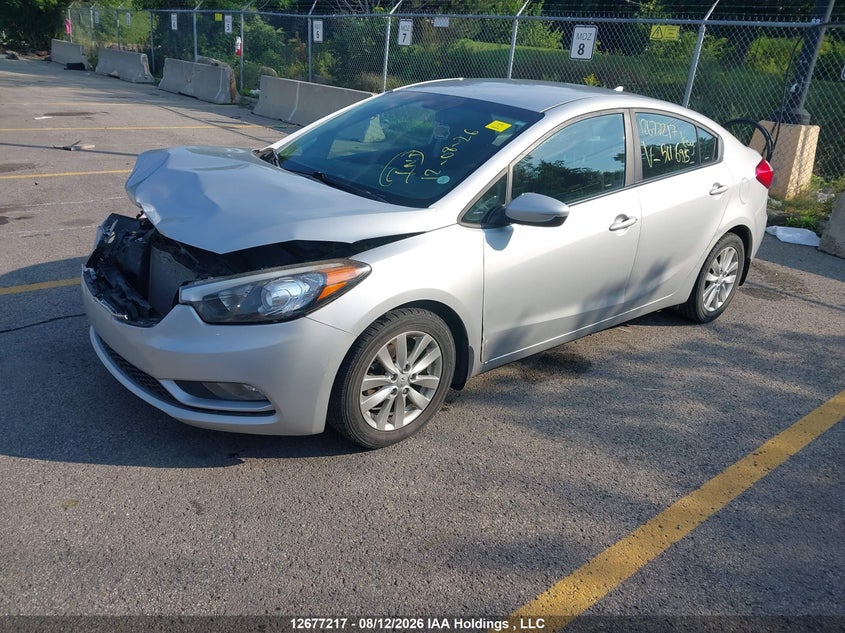 2016 Kia Forte, Front, IAAI, VIN KNAFX4A63G5511695 — photo 2