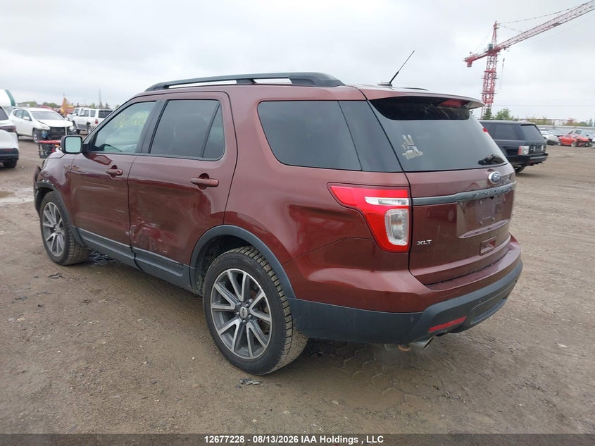 Vin: 1fm5k8d87fgb99221, lot: 3081000, ford explorer xlt 20153