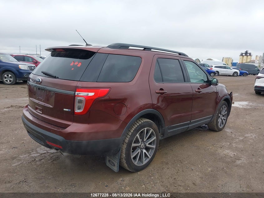 Vin: 1fm5k8d87fgb99221, lot: 3081000, ford explorer xlt 20154