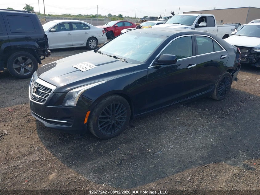 2016 Cadillac ATS, Front, IAAI, VIN 1G6AG5RX7G0177686 — photo 2