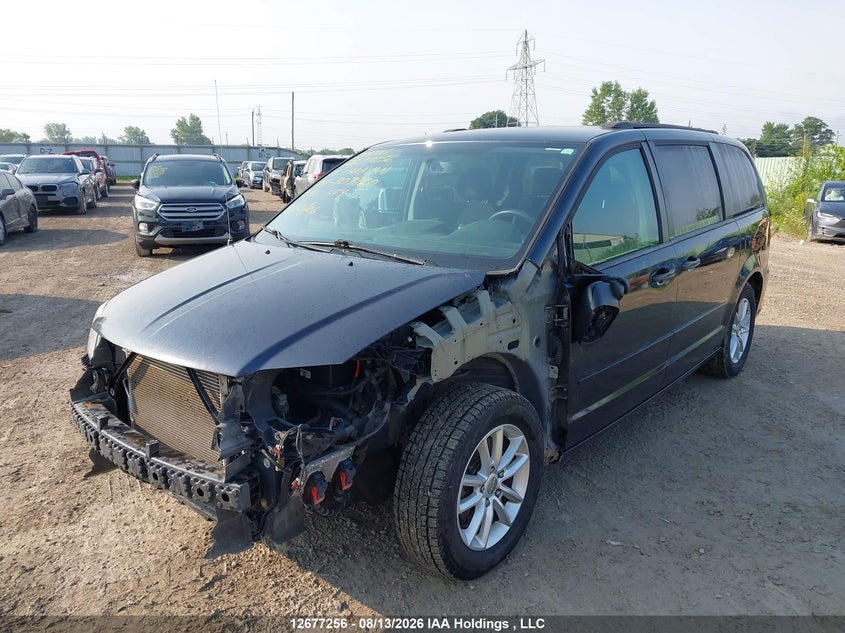 2014 Dodge Caravan, Front, IAAI, VIN 2C4RDGBG4ER307960 — photo 2