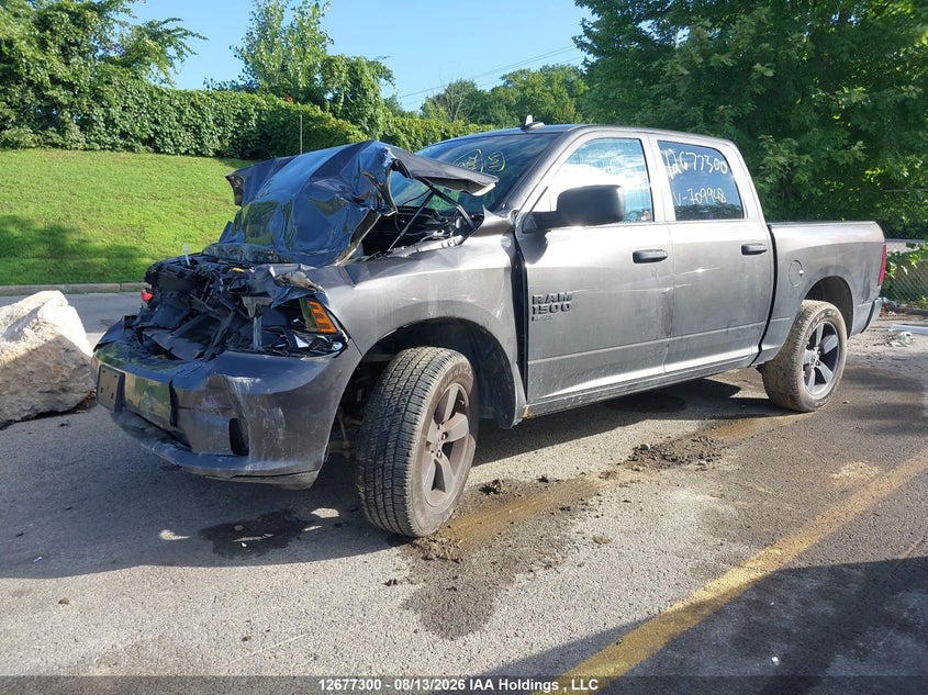 2021 RAM 1500, Front, IAAI, VIN 3C6RR7KG1MG709948 — photo 2