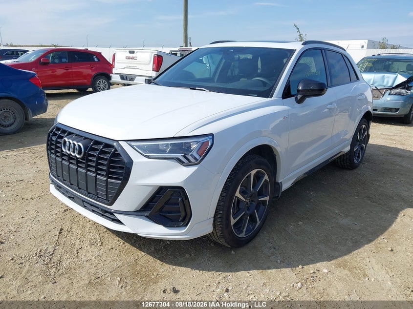 2025 Audi Q3, Hail, IAAI, VIN WA1EECF30S1061799 — photo 2