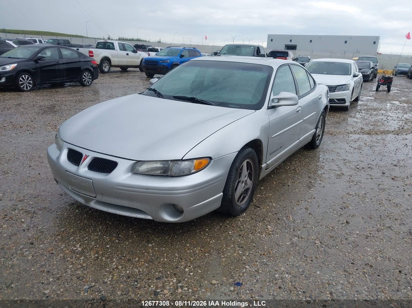 2002 Pontiac Grand Prix, Удар ззаду, IAAI, VIN 1G2WP52K42F159111 — фото 2