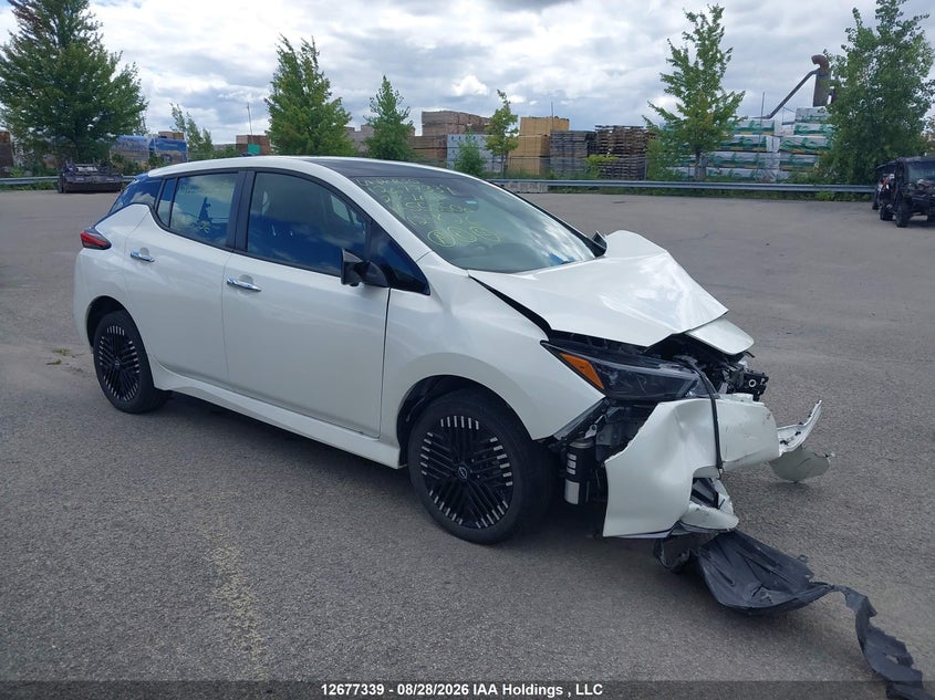 2024 Nissan Leaf Sv Plus, Front, IAAI, VIN 1N4CZ1CV5RC550506