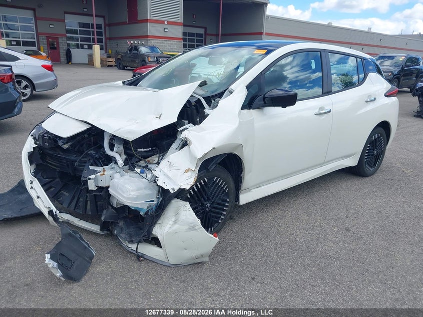 Vin: 1n4cz1cv5rc550506, lot: 3081111, nissan leaf sv plus 20242