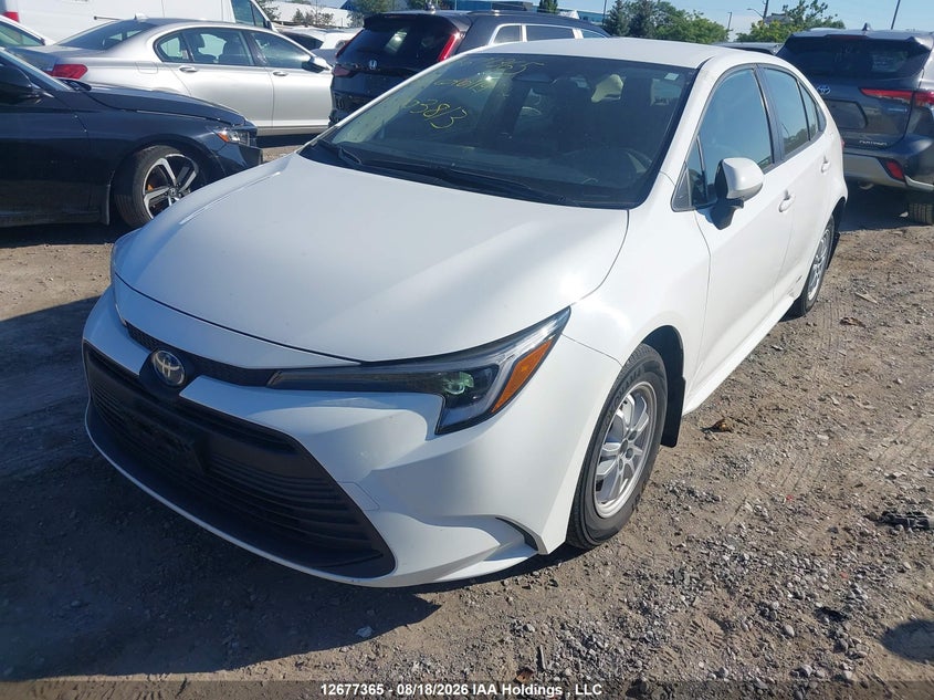 2023 Toyota Corolla, Правий зад, IAAI, VIN JTDBDMHE9PJ003813 — фото 2
