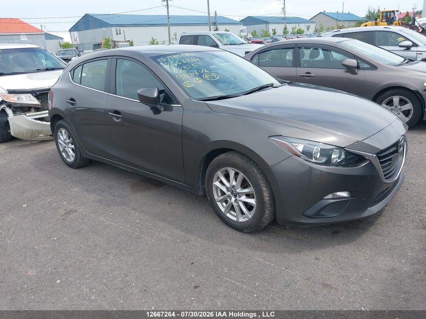Vin: 3mzbm1l72gm282531, lot: 3081177, mazda mazda3 gs 20161