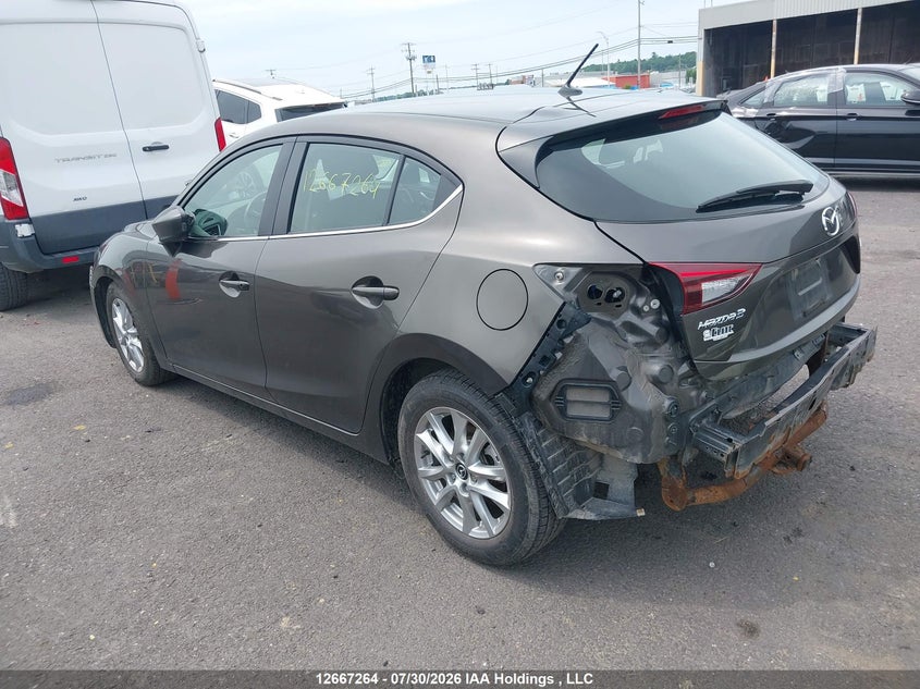 Vin: 3mzbm1l72gm282531, lot: 3081177, mazda mazda3 gs 20163