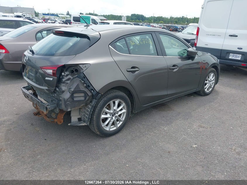 Vin: 3mzbm1l72gm282531, lot: 3081177, mazda mazda3 gs 20164