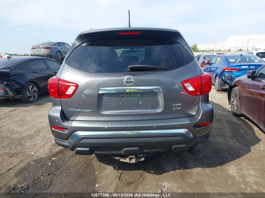 2017 NISSAN PATHFINDER SPORT UTILITY VEHICLE 3.5L V6 FI DOHC 24V NF4