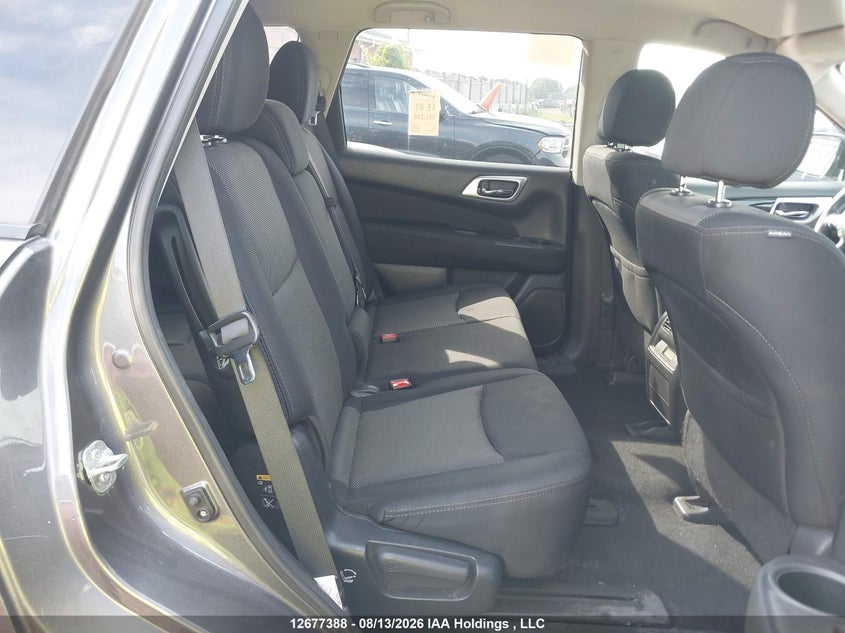 2017 NISSAN PATHFINDER SPORT UTILITY VEHICLE 3.5L V6 FI DOHC 24V NF4