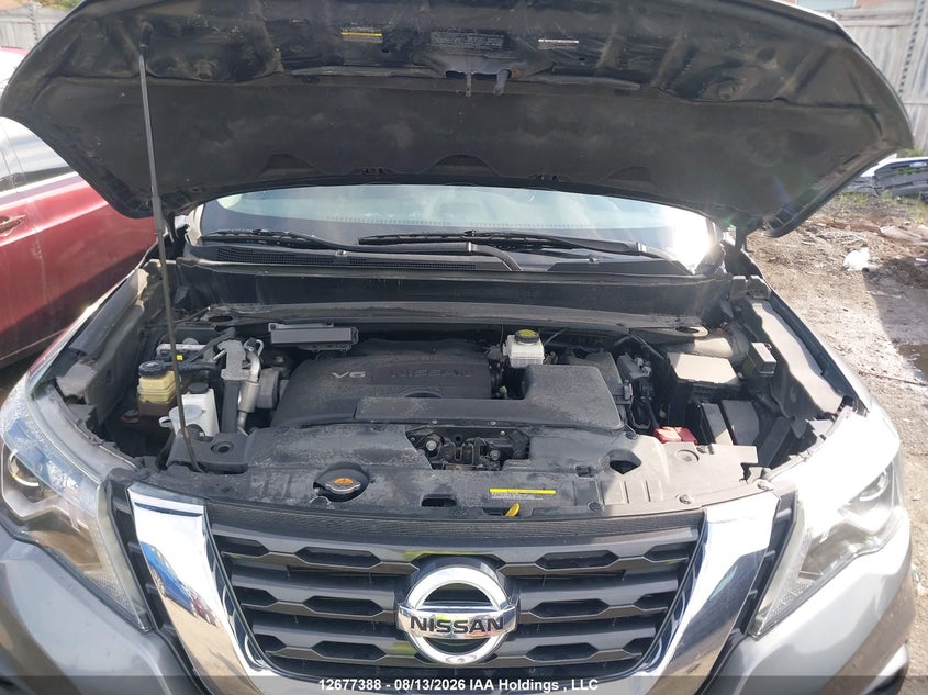 2017 NISSAN PATHFINDER SPORT UTILITY VEHICLE 3.5L V6 FI DOHC 24V NF4