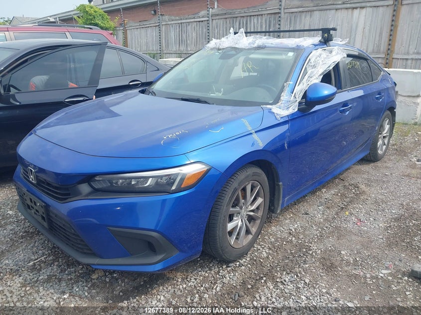Vin: 2hgfe2f39nh112132, lot: 3081196, honda civic 20222