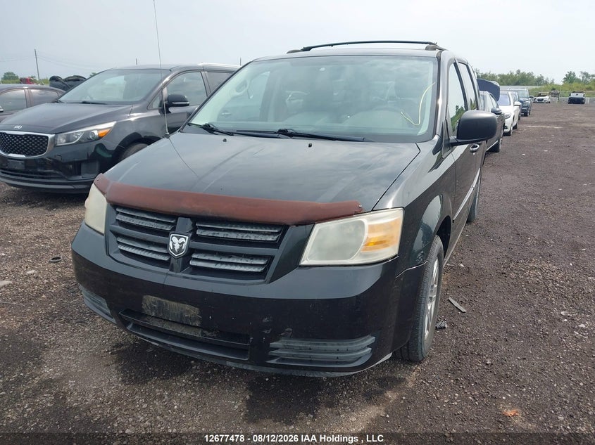 2008 Dodge Caravan, Water, IAAI, VIN 2D8HN44H58R723857 — photo 2