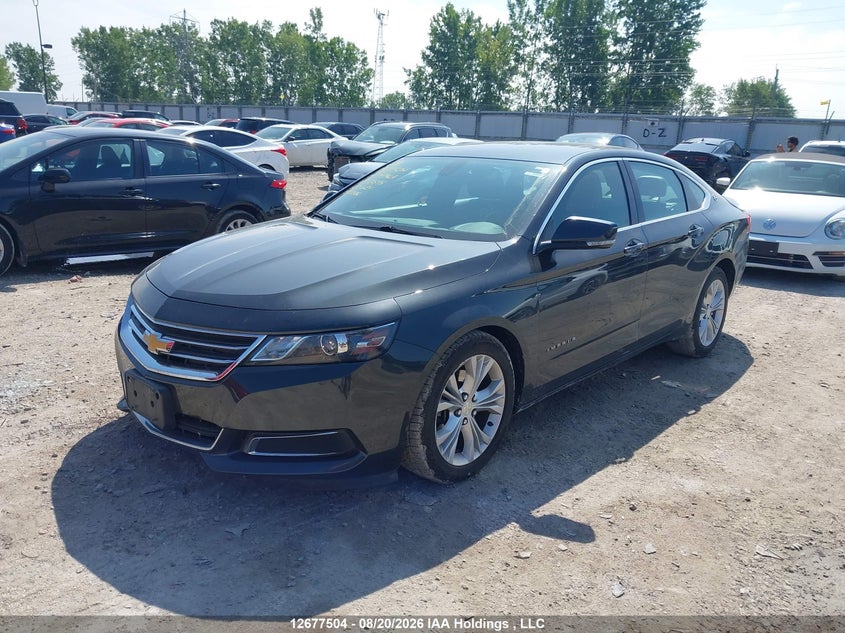 2015 Chevrolet Impala, Удар сзади, IAAI, VIN 2G1115SL3F9263595 — фото 2