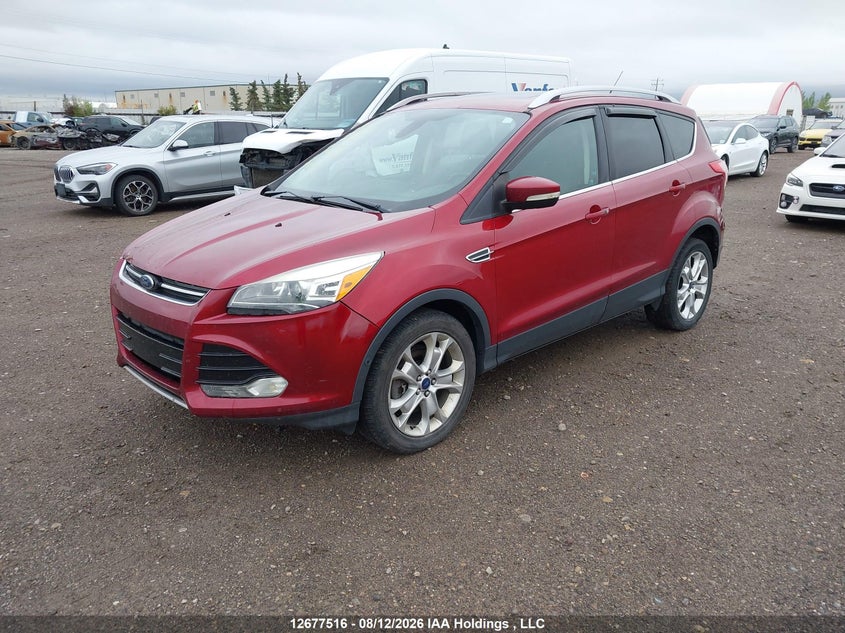 2015 Ford Escape, Правый бок, IAAI, VIN 1FMCU9J96FUC70737 — фото 2