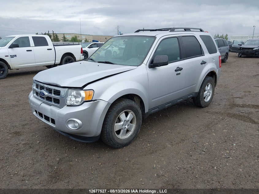 2011 Ford Escape, Удар спереду, IAAI, VIN 1FMCU9DG1BKC19954 — фото 2