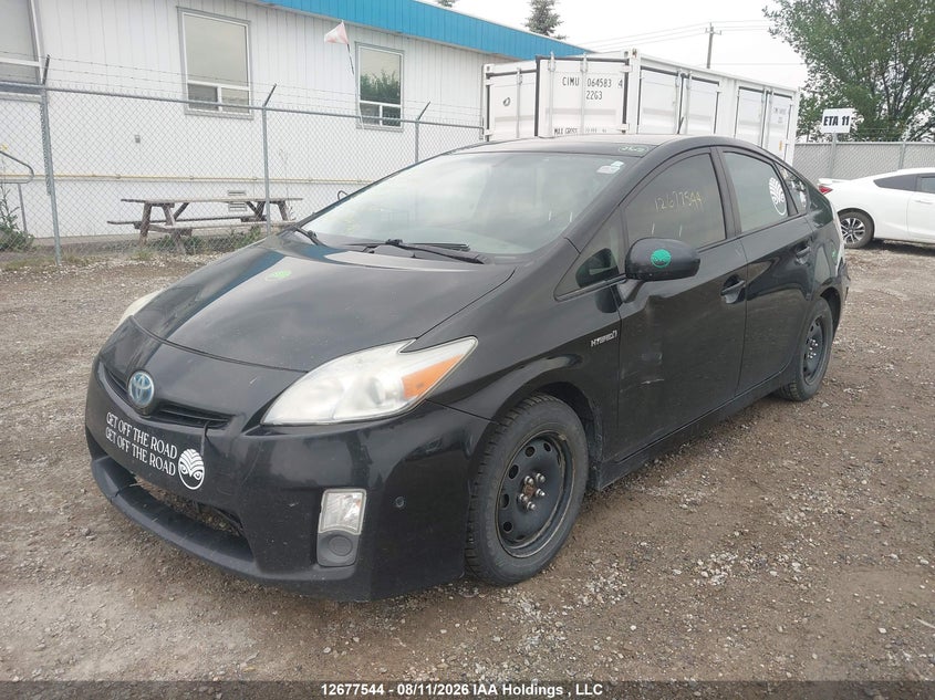 2010 Toyota Prius, Water, IAAI, VIN JTDKN3DU0A0117877 — photo 2
