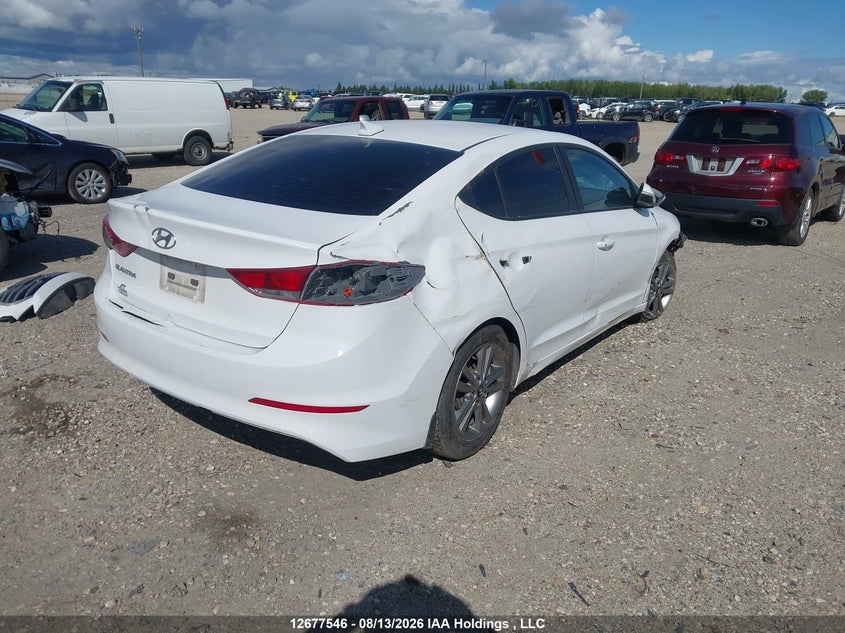 Vin: kmhd84lf8ju626273, lot: 3081390, hyundai elantra sel/value/limited 20184