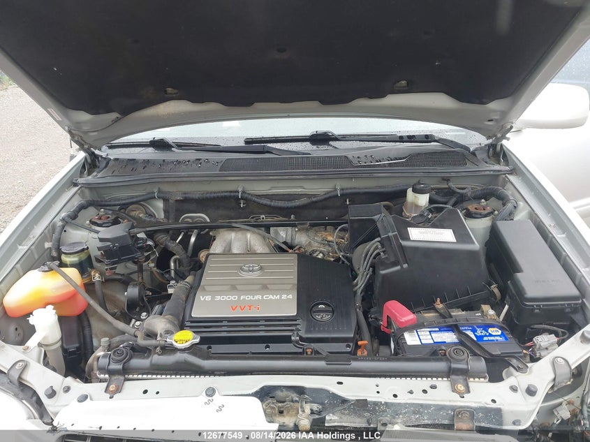 2001 TOYOTA HIGHLANDER SPORT UTILITY VEHICLE 3.0L V-6 DOHC, VVT, 220HP
