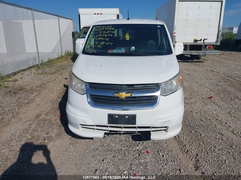 2015 CHEVROLET CITY EXPRESS VAN 2.0L I-4 DOHC, VVT, 131HP