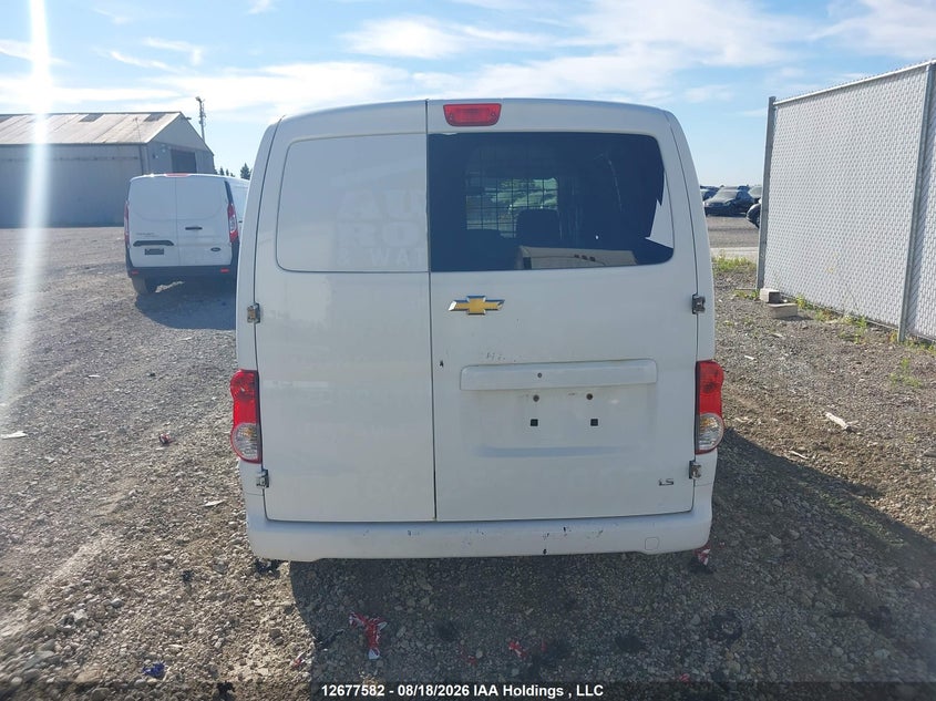 2015 CHEVROLET CITY EXPRESS VAN 2.0L I-4 DOHC, VVT, 131HP