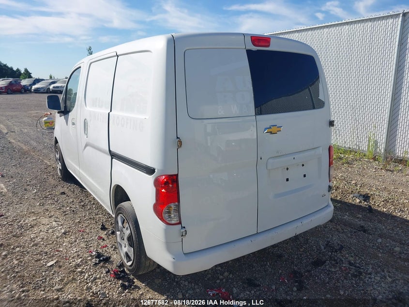 2015 CHEVROLET CITY EXPRESS VAN 2.0L I-4 DOHC, VVT, 131HP