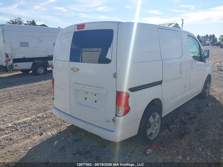 2015 CHEVROLET CITY EXPRESS VAN 2.0L I-4 DOHC, VVT, 131HP