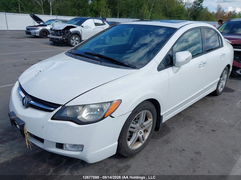 2008 Acura CSX, Затопление, IAAI, VIN 2HHFD56728H201628 — фото 2