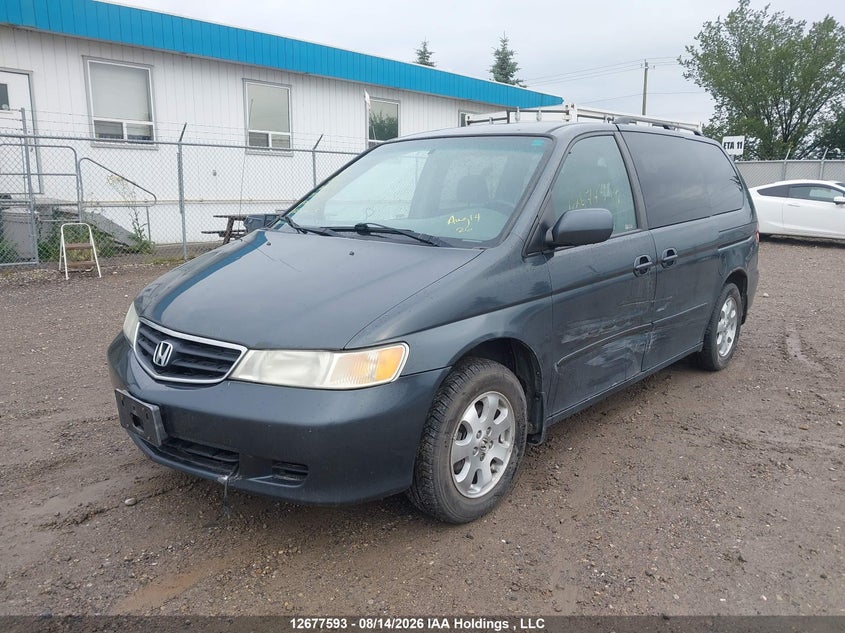 2003 Honda Odyssey, Лівий бік, IAAI, VIN 2HKRL18683H003975 — фото 2