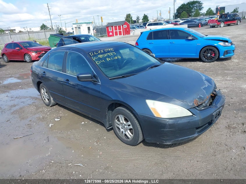 2004 Honda Accord Ex-L/Lx-G, Front, IAAI, VIN 1HGCM56644A802983