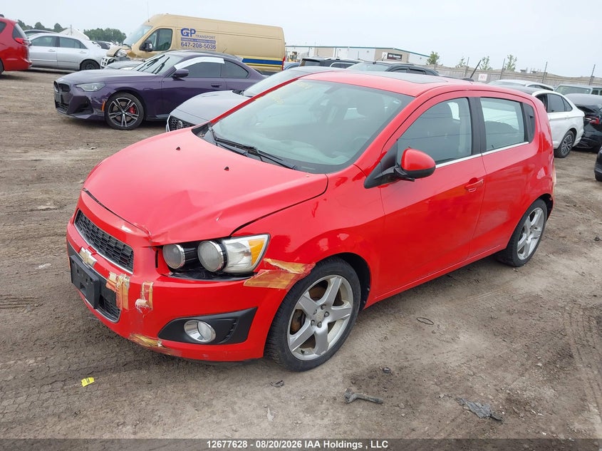 2016 Chevrolet Sonic, Charity, IAAI, VIN 1G1JC6SB6G4156200 — photo 2