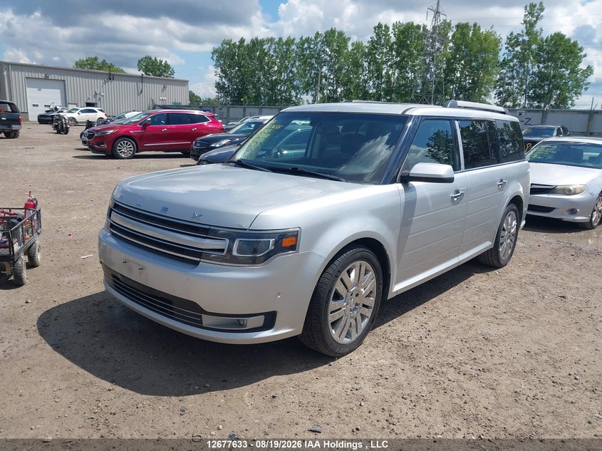 2013 Ford Flex, Charity, IAAI, VIN 2FMHK6DT8DBD37522 — photo 2