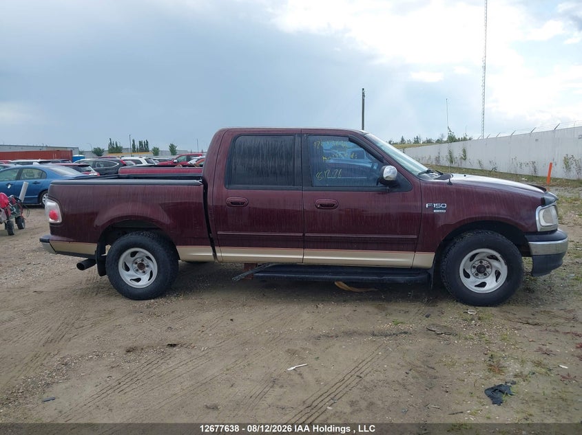 2001 FORD F-150 PICKUP 4.6L V8 FI SOHC 16V F2