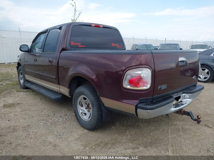 2001 FORD F-150 PICKUP 4.6L V8 FI SOHC 16V F2