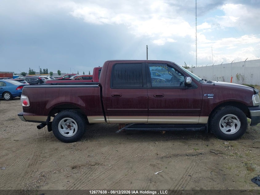 2001 FORD F-150 PICKUP 4.6L V8 FI SOHC 16V F2