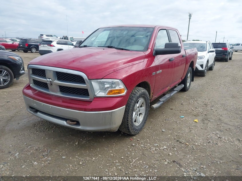 2010 RAM 1500, Благотворительность, IAAI, VIN 1D7RV1CT3AS202265 — фото 2