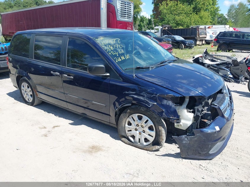 2014 DODGE CARAVAN VAN 3.6L V-6 DOHC, VVT, 283HP