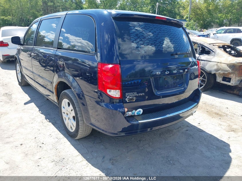2014 DODGE CARAVAN VAN 3.6L V-6 DOHC, VVT, 283HP