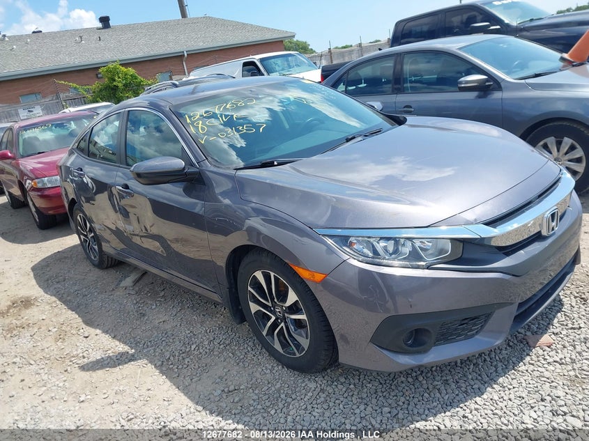 2018 Honda Civic Se, Theft Recovery, IAAI, VIN 2HGFC2F68JH031357