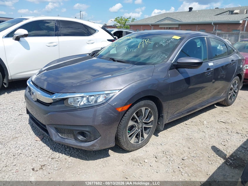 2018 Honda Civic, Угон, IAAI, VIN 2HGFC2F68JH031357 — фото 2
